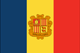 Andorre Flag