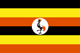 Ouganda Flag
